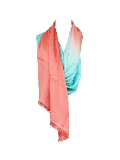 Tangerine Sea Cashmere Hijab