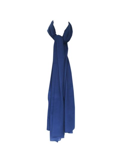 Navy Blue Cashmere Hijab