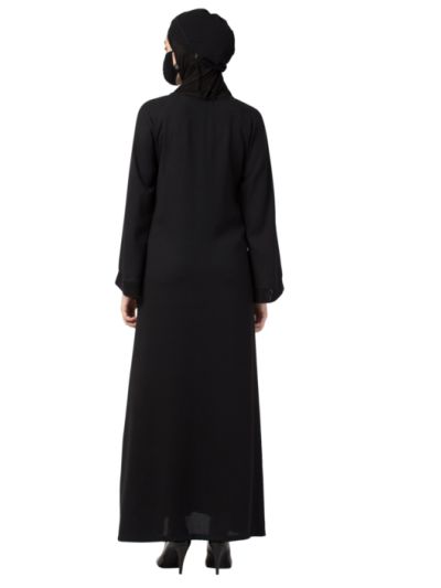 Abaya With Extra Layer On Yoke