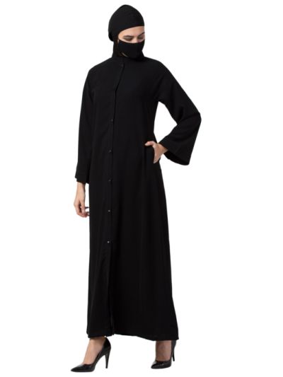 Front Open Abaya