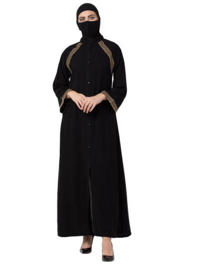 Abaya With Lacework