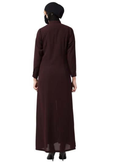 Front Open Abaya