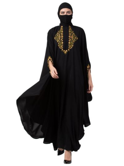 Irani Kaftan With Chikan Embroidery