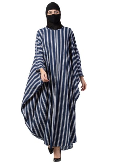 Kaftan In Striped Fabric