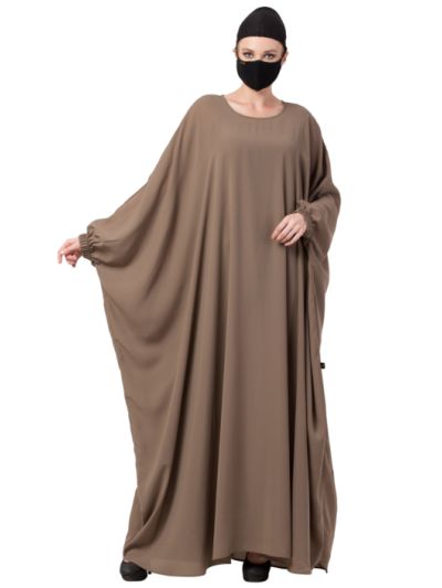 Kaftan With Elasticated Sleeves