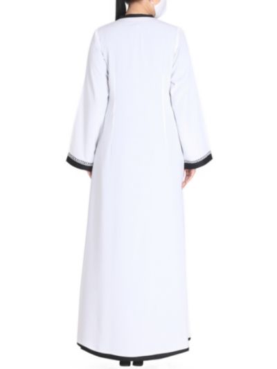 Embroidered Shrug & Inner Abaya (2 pcs Set)