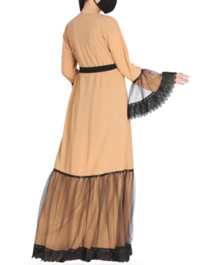 Beautiful Dress With Open Front