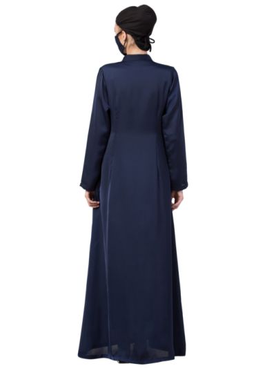 Modest Dress With Hand Work Embellishments
