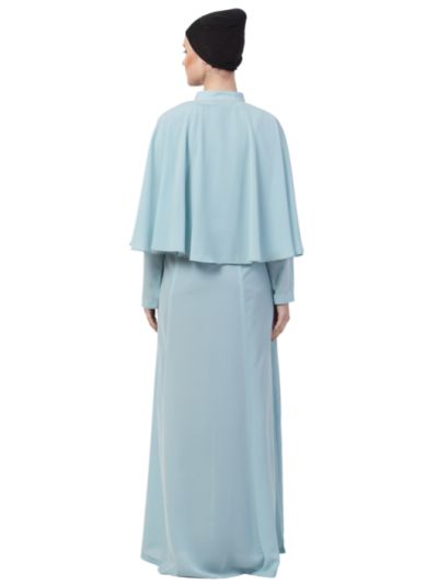Abaya With Detachable Cape