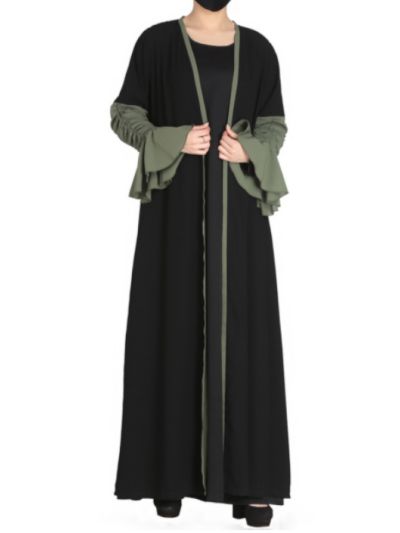 Designer Shrug With Stylish Sleeves