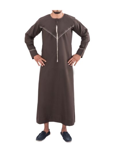 Madina Emrati Brown Thobe