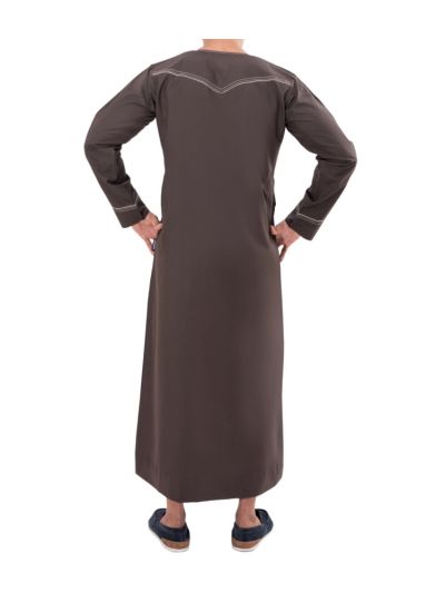Madina Emrati Brown Thobe