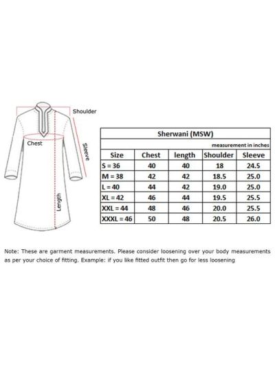 Men Black Cotton Blend Sherwani Style Kurta Set