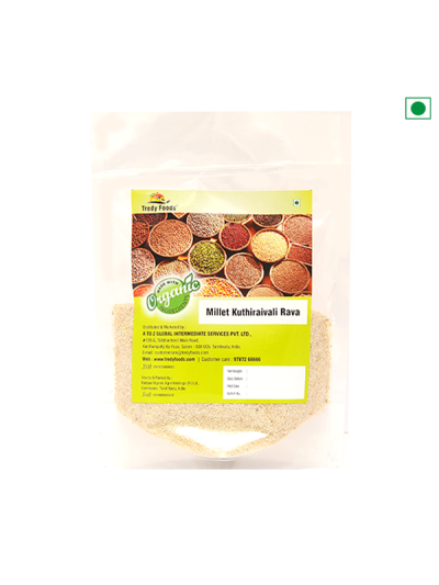 Kuthiraivali Rava - (Barnyard Millet) - 400 grams