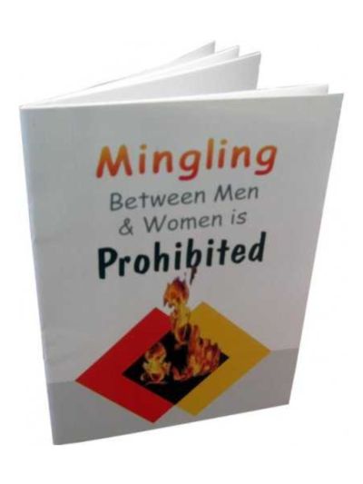 Mingling Between Men & Women is Prohibited