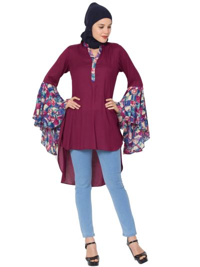 Giant Bell Sleeves Kurti