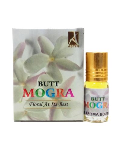 Astin Butt Mogra Attar | Fresh & Sweet Floral Perfume | 3ML