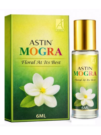 Astin Mogra Attar | Floral, Sweet, Fresh (3 ml & 6 ml)