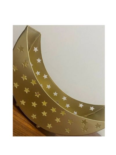 Moon Shape Metal Basket