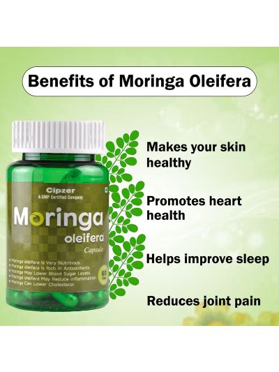 Cipzer Moringa Oleifera Capsule (60 Caps)