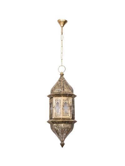 Moroccan Glass Hanging Pendant Light