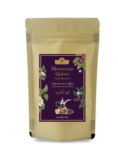Arabic Moroccan Qahwa (Dark Ground Coffee with Exotic Spices) - 100Gms