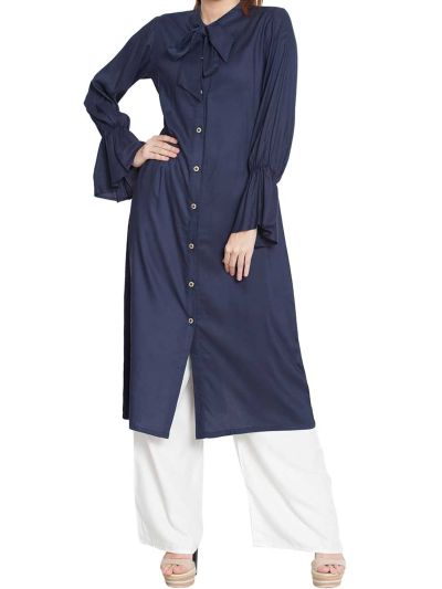 Manah Bell Sleeves Long Kurti