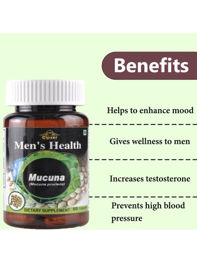Cipzer Mucuna Capsule (60 Caps)