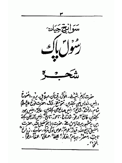 Muhammad Rasulullah (S.A.W) Ke Halaat-e-Zindagi – (Urdu)