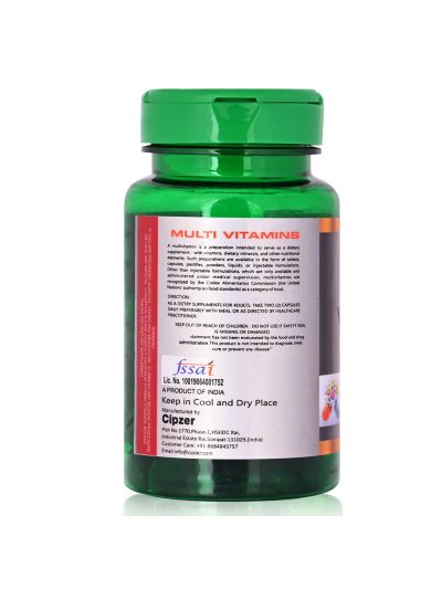 Cipzer Multivitamin Capsule (60 Caps)