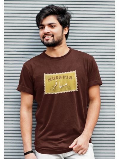 Musafir Round Neck Half Sleeve T-Shirt
