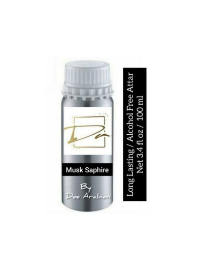 Dee Arabian Musk Sapphire Attar Alcohol Free (100ml)
