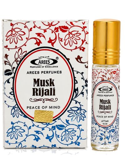 Arees Musk Rijali | Musky, Woody, Masculine | 10ml Attar 