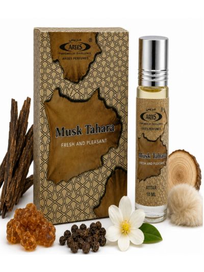 Arees Musk Tahara | Clean, Soft, Musky | Attar 10ml