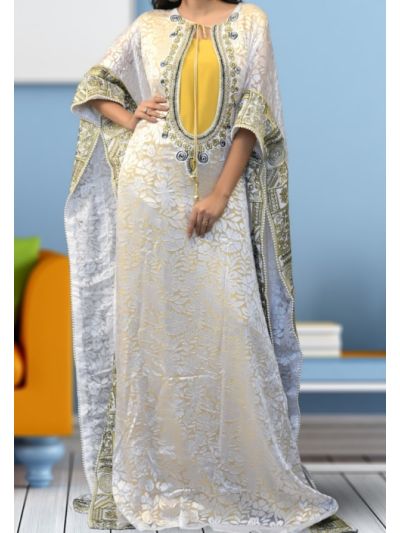 Fancy Long Beautiful Islamic Kaftan