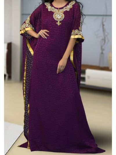 Dubai Ladies Embroidered Kaftan