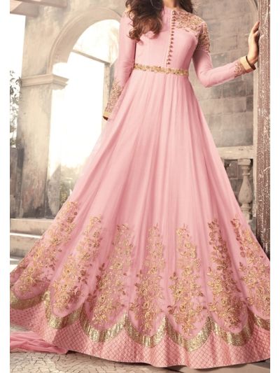Multi Color Embroidered Anarkali Salwar Kameez