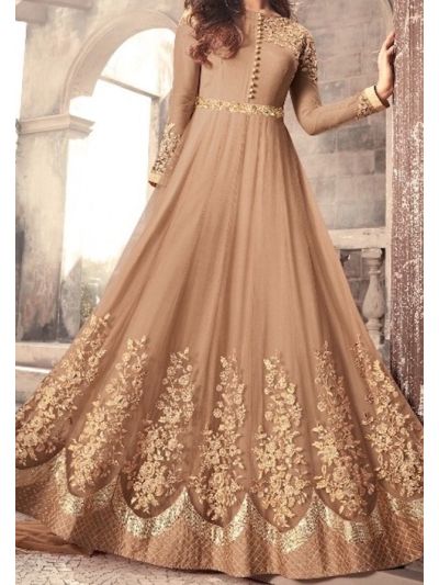 Multi Color Embroidered Anarkali Salwar Kameez