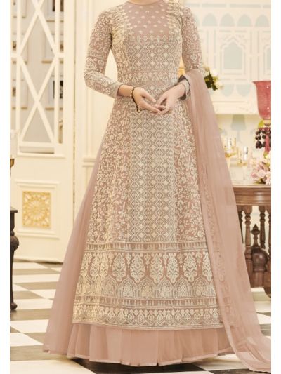 Light Pink Ethnic Embroidered Salwar Kameez