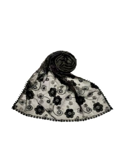 Designer Flower Hijab