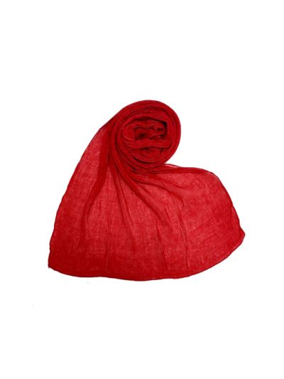 Crinkled Cotton Mesh Sparkling Women's Hijab
