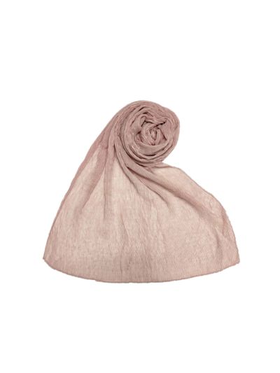 Crinkled Cotton Mesh Sparkling Women's Hijab