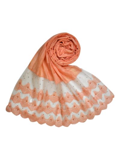 Designer 3 Liner Mountain Design Hijab - Pearl On Every Design