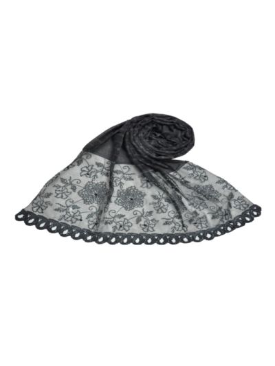 Rich Diamond Work - Stripes and Embroidered Liner
