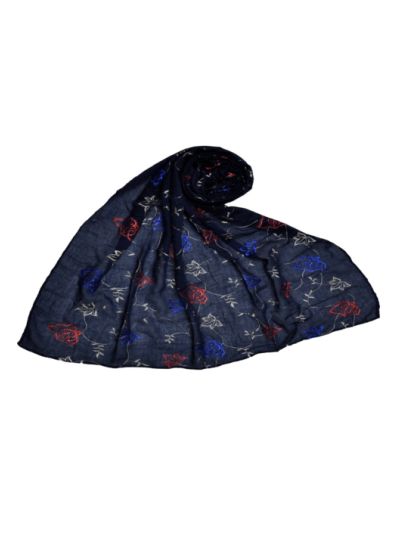 Ari Full Embroidered Design On The Entire Stole