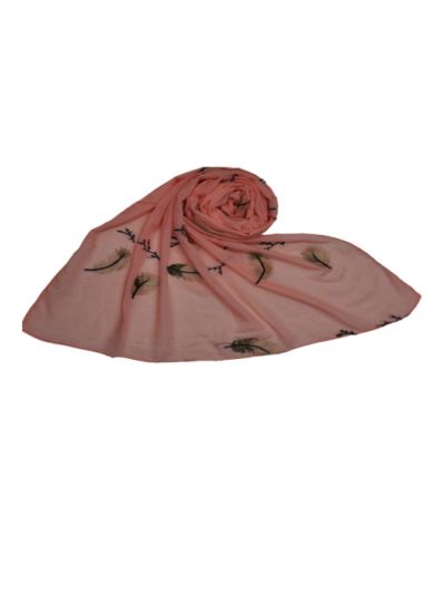 Ari Designer Hijab - Designer Premium Leaf Design