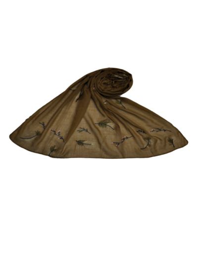 Ari Designer Hijab - Designer Premium Leaf Design