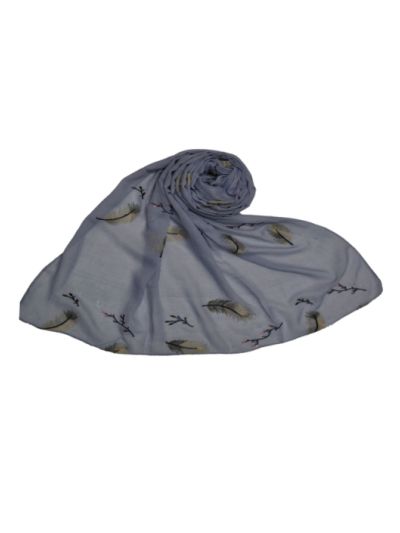 Ari Designer Hijab - Designer Premium Leaf Design