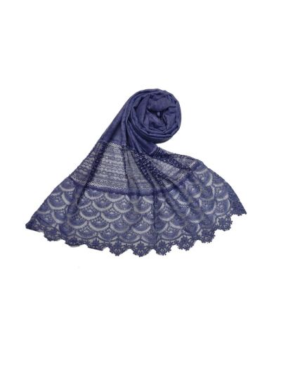 2 Layered Diamond Studded Stole
