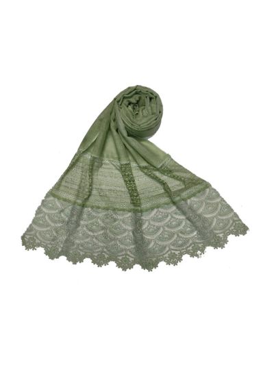 2 Layered Diamond Studded Stole